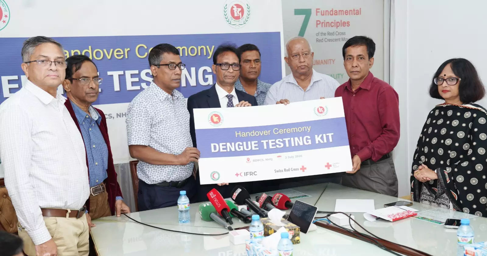 Red Crescent provides over 40,000 dengue testing kits to DGHS