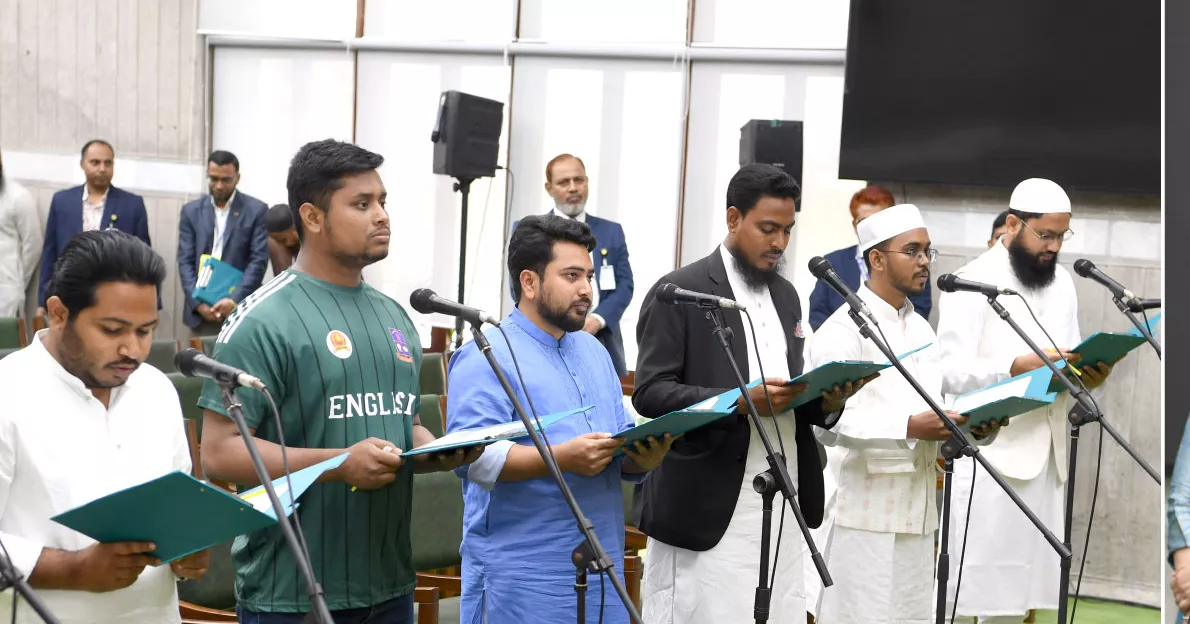 6 NCP MPs-elect sworn in as members of Parliament, CRC