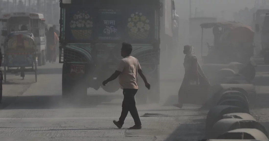 Dhaka’s air quality 2nd worst in the world this morning