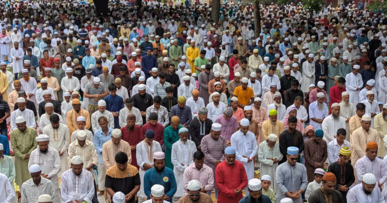 Eid-ul-Azha congregation held at Kishoreganj’s historic ‘Sholakia’ Eidgah