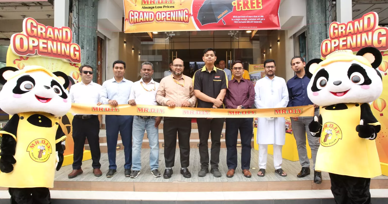 Malaysian company MR.DIY inaugurates 4th store in Dhanmondi