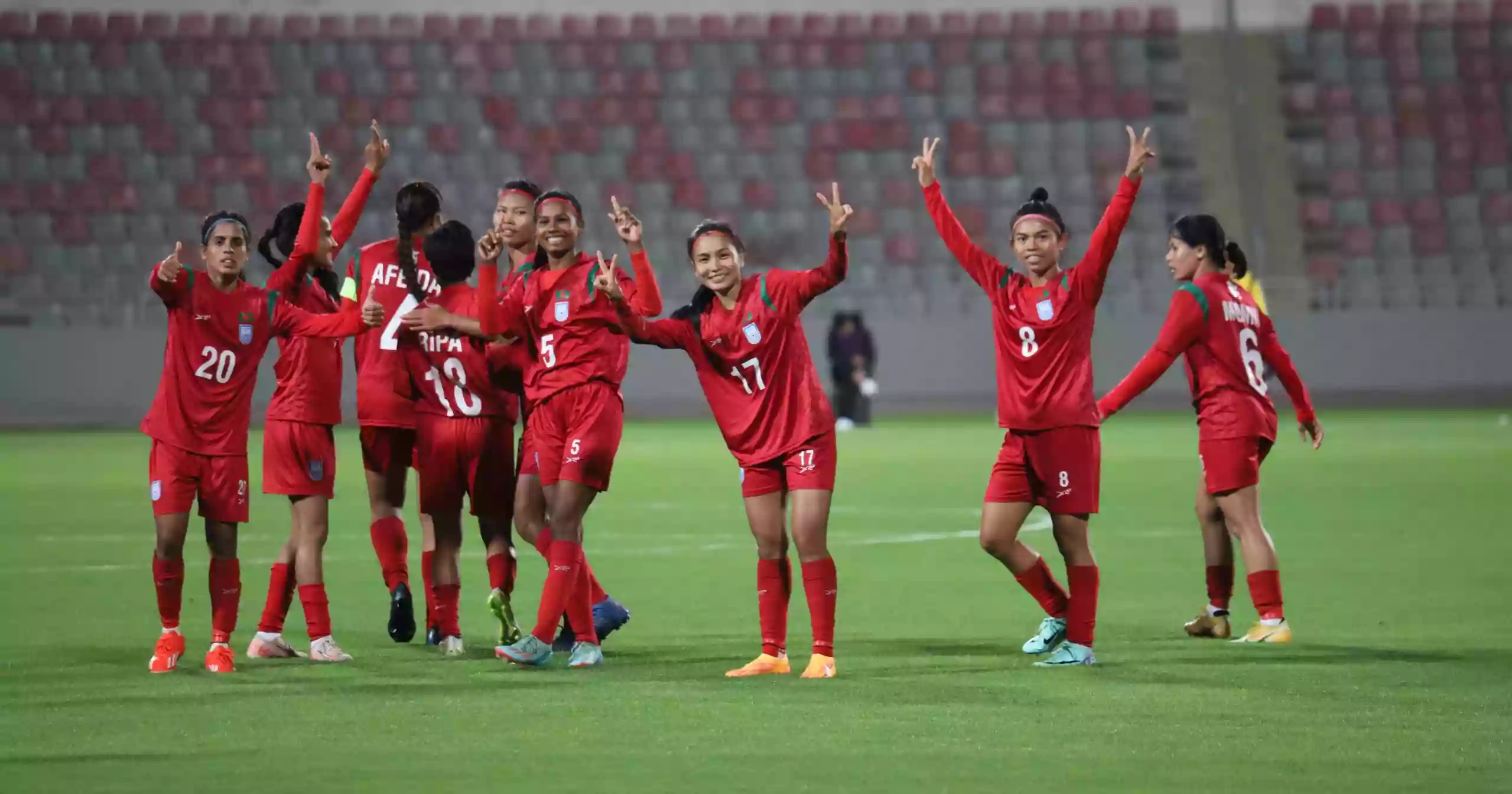 Women footballers continue to bring Bangladesh sporting glory