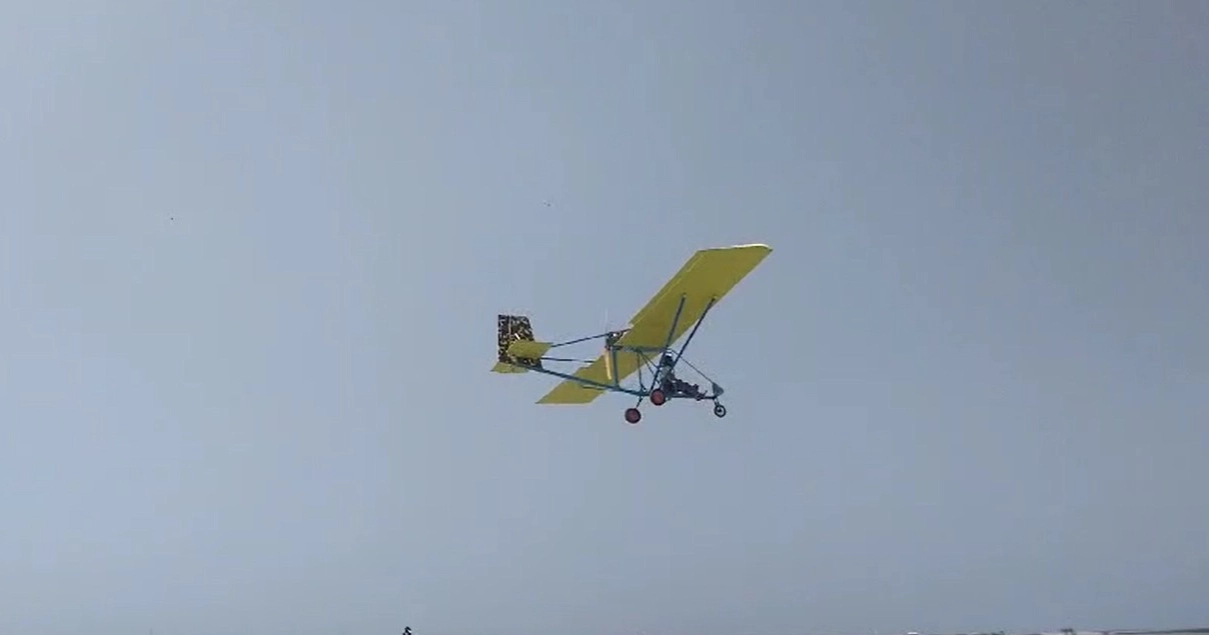 SSC graduate from Manikganj successfully flies home-built aircraft