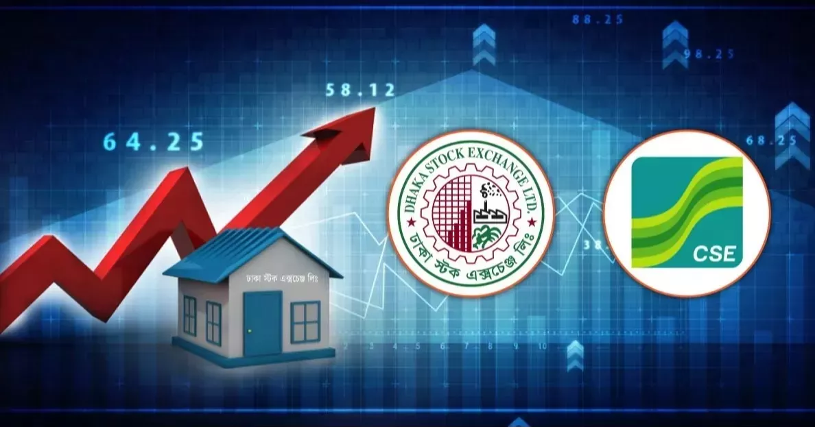 Indices rise in first hour of trading at DSE, CSE