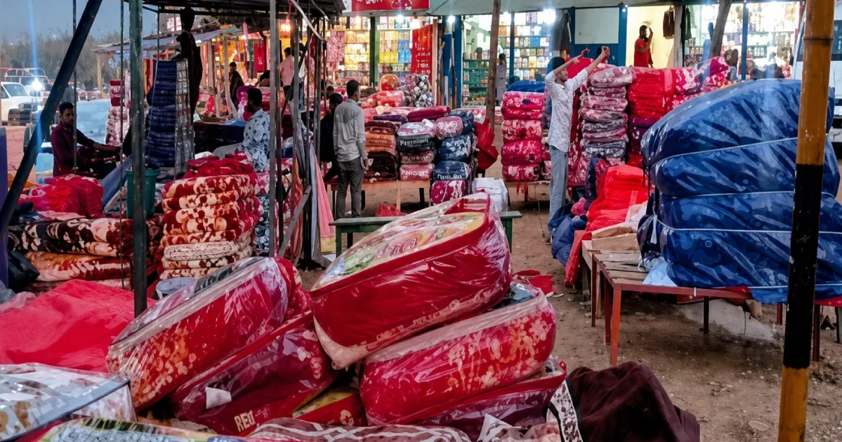 Jaflong's shopping paradox: Indian goods openly sold in markets, seized on the road