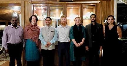 Honorary Consul of Ireland Masud Jamil Khan hosts reception for Irish Aid delegates