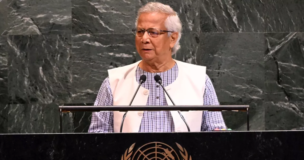 Nowhere tragedy more visible than in Gaza: Prof Yunus tells UNGA