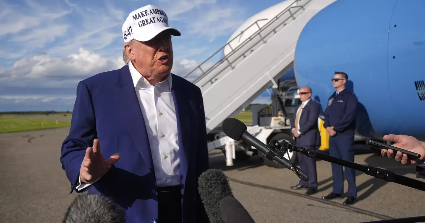 Trump says he'll delay a threatened 50% tariff on the European Union until July