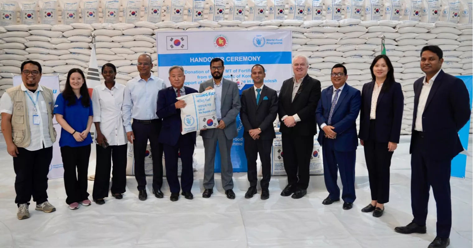 South Korea committed to working with WFP  on Rohingyas