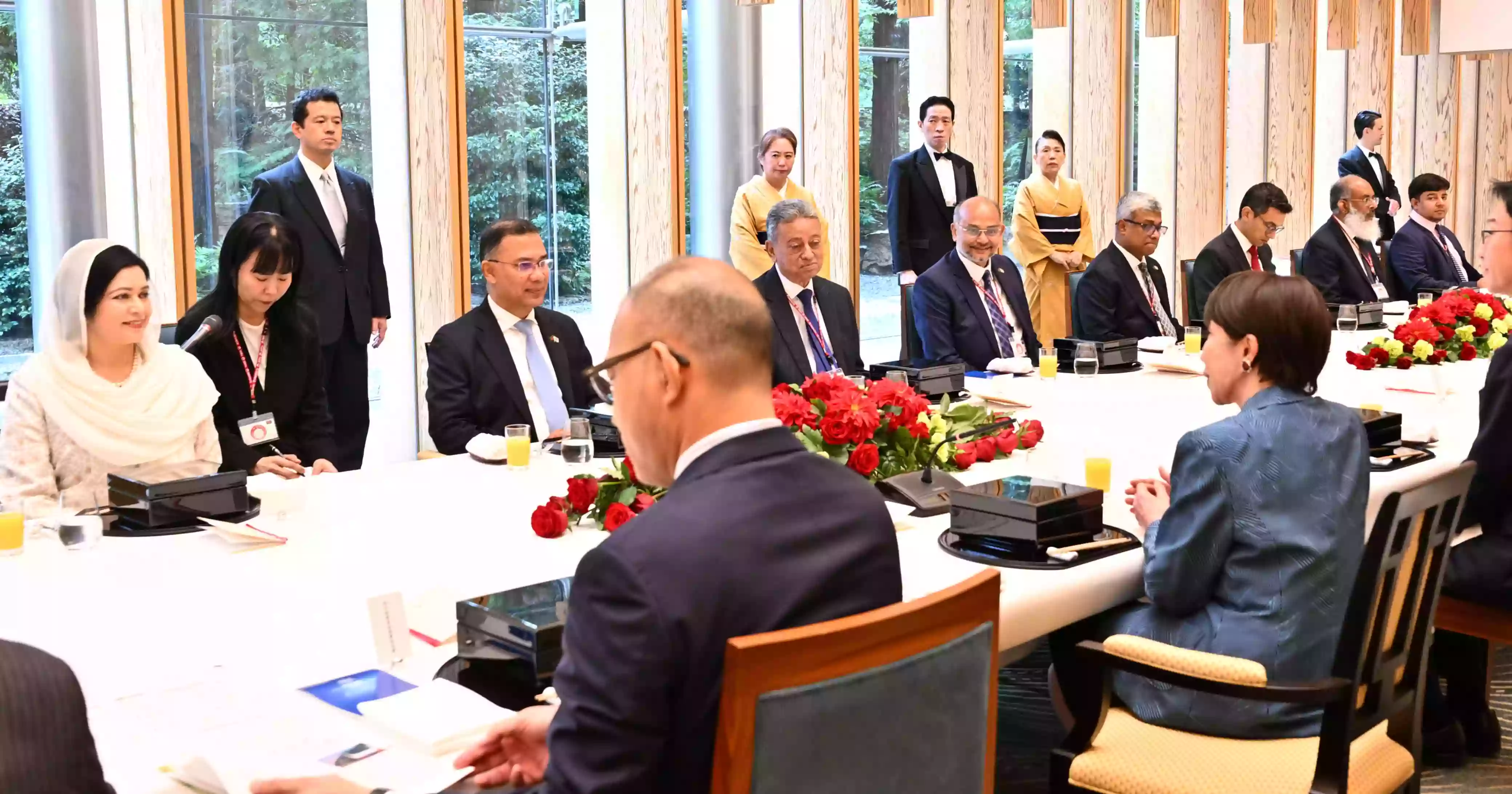 PM Tarique, Zubaida attend state luncheon in Tokyo