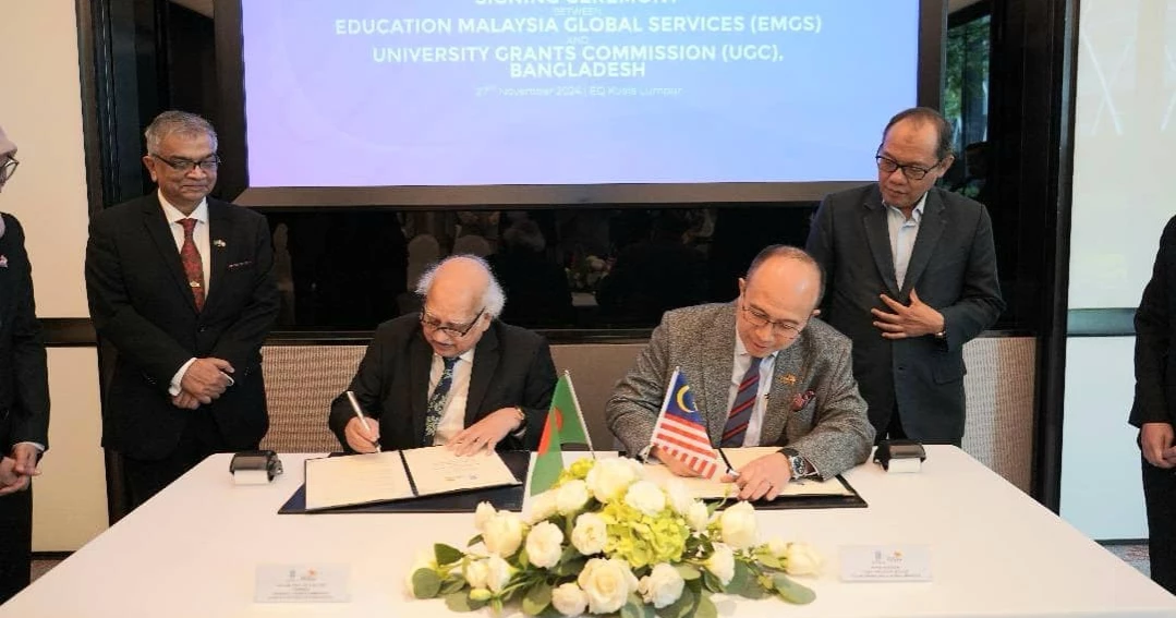 UGC signs MoU with Education Malaysia Global Services
