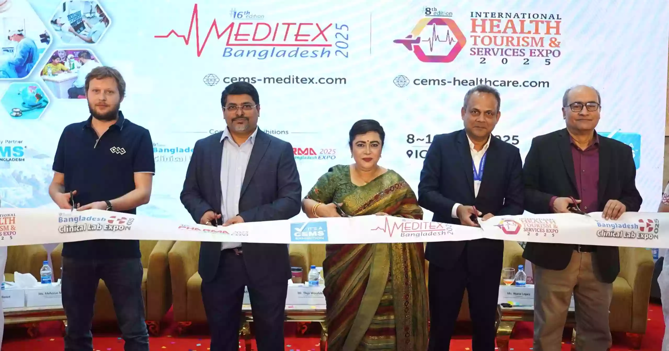 Medical equipment, health tourism, food and agro expositions kick off in Dhaka