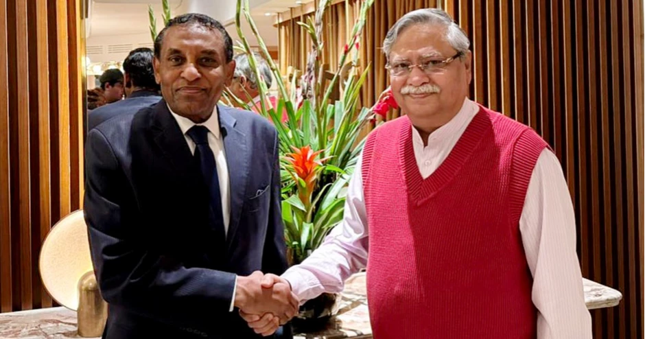 Sudanese PM pays courtesy call on President Shahabuddin in London