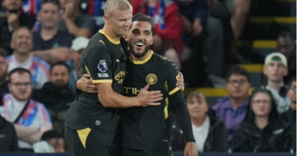 Man City beat Palace 4-1 to maintain perfect Premier League start