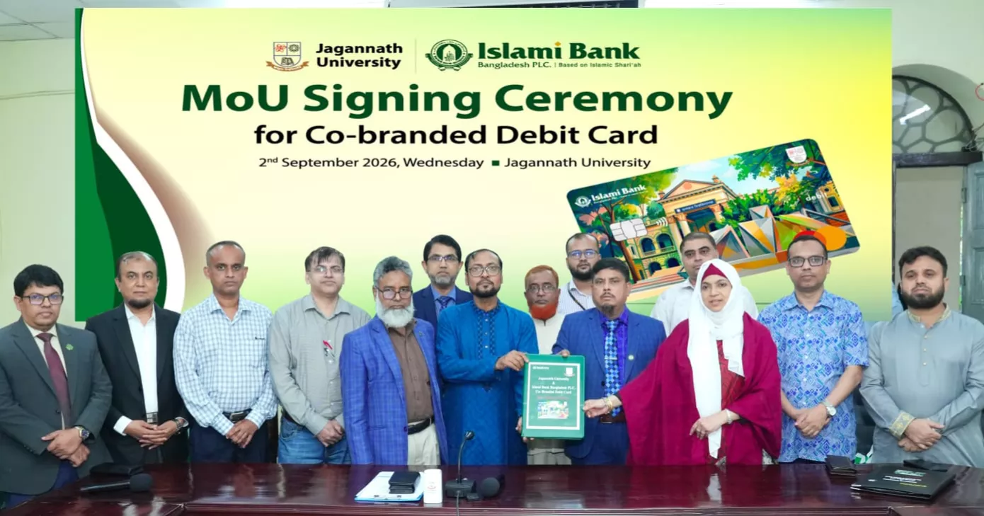 Islami Bank, JnU sign MoU for co-branded Master Debit Cards