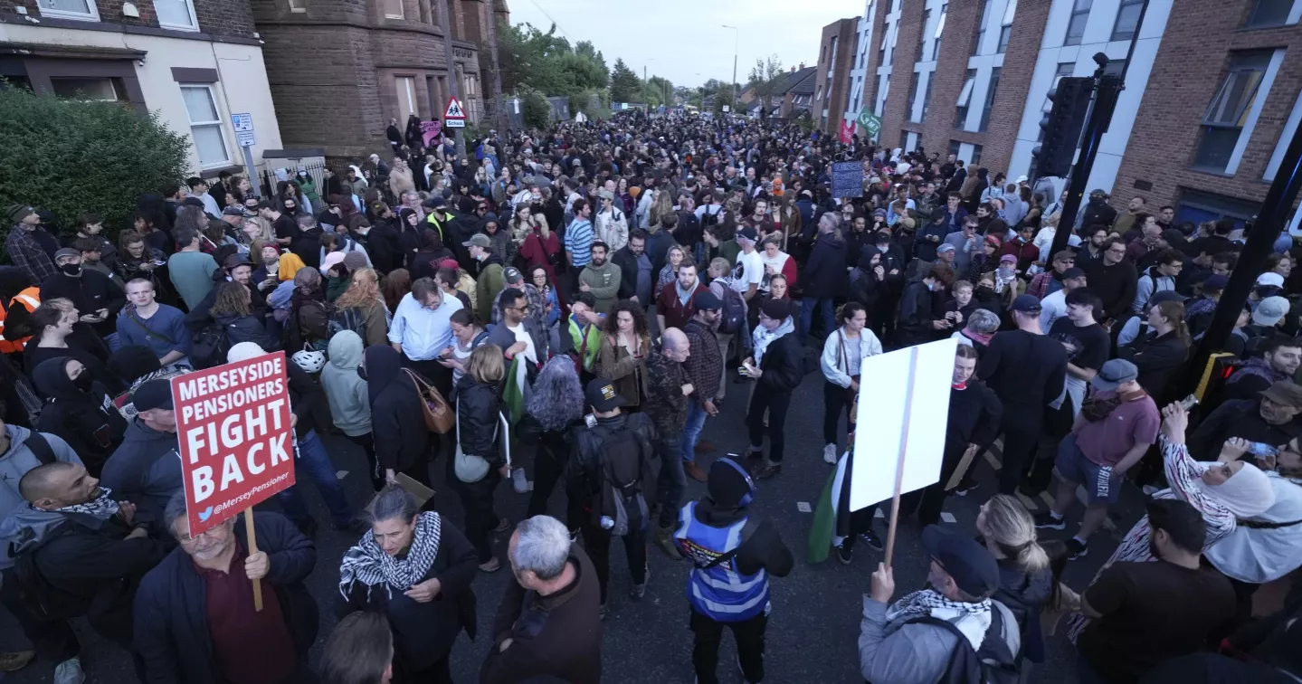 Britain is on alert for further unrest even after anti-racism campaigners faced down the far right