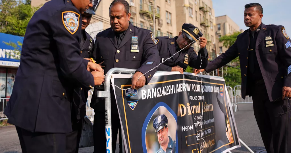 Death of NYPD officer spotlights rise of Bangladeshi immigrants within ranks