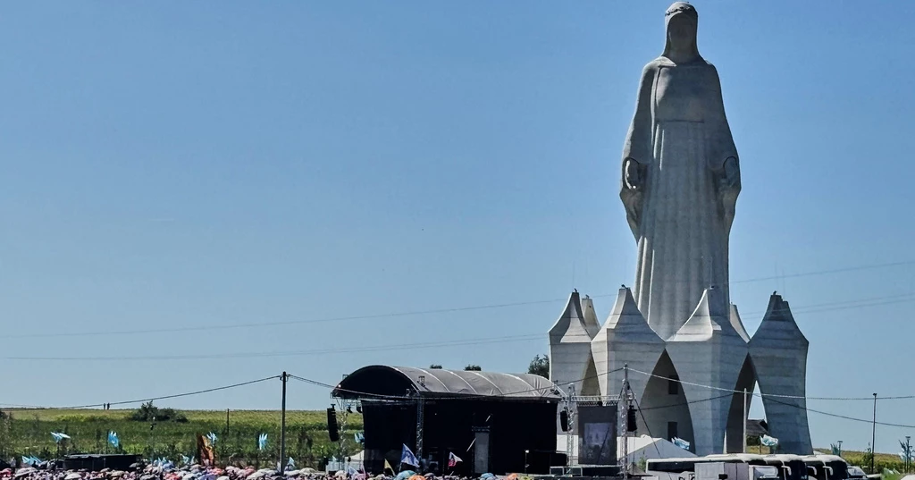 Europe's tallest Virgin Mary statue unveiled in Polish village
