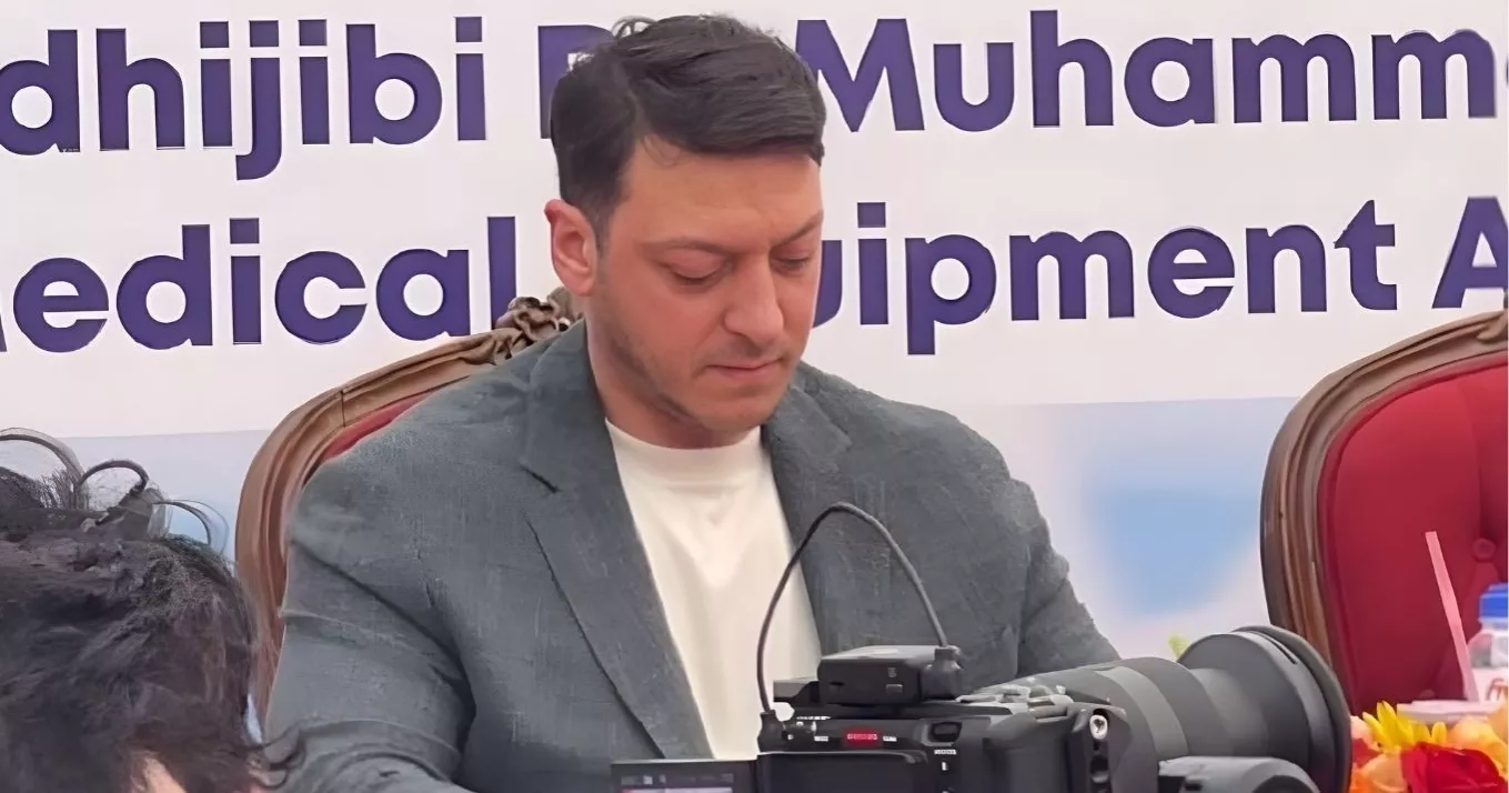 Mesut Ozil attends DU medical centre renovation inauguration
