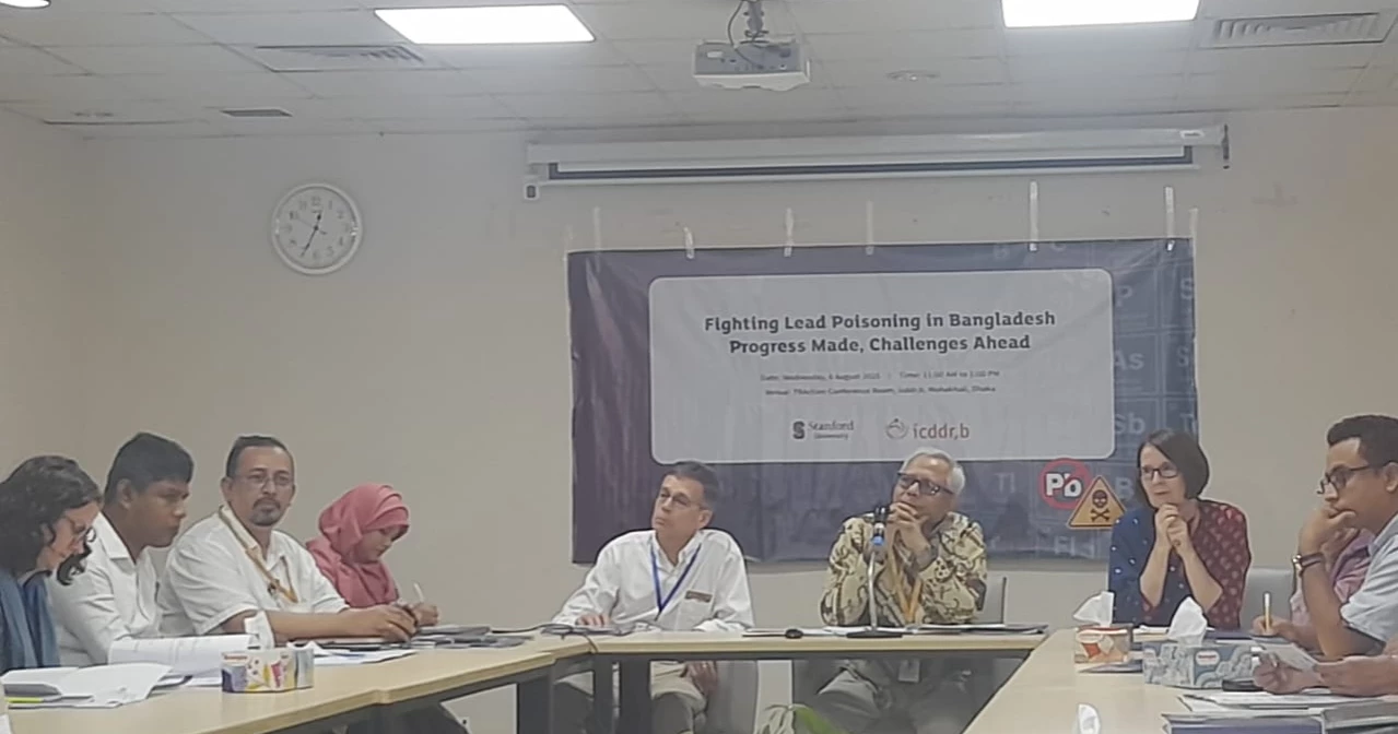 Urgent steps needed to protect Dhaka’s children from toxic lead sites: Icddr,b study