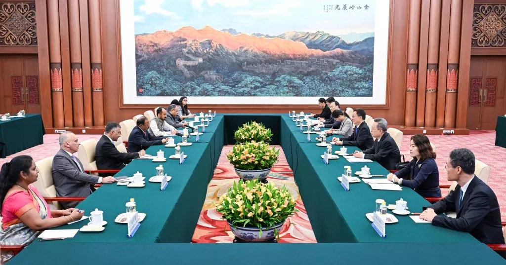 Chinese vice president meets Indian NSA to discuss border issue