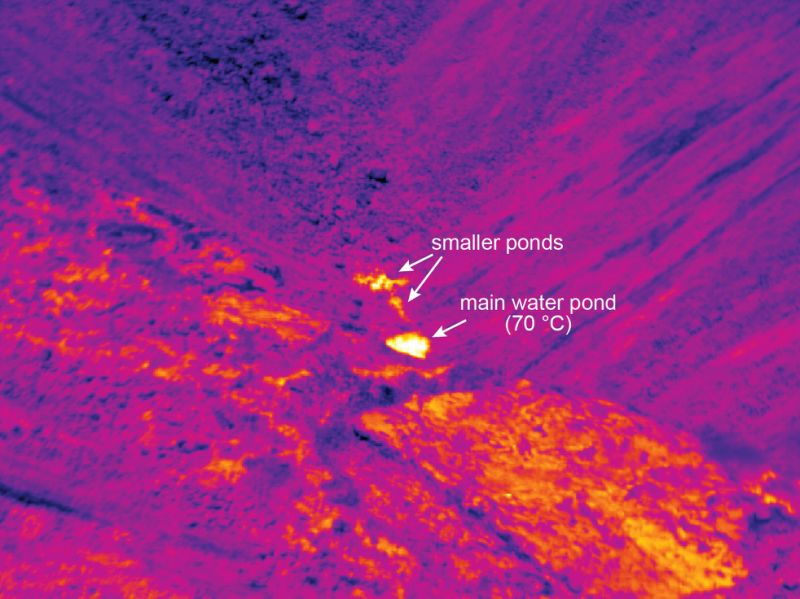 Scientists say water in Hawaii crater is heated by volcano