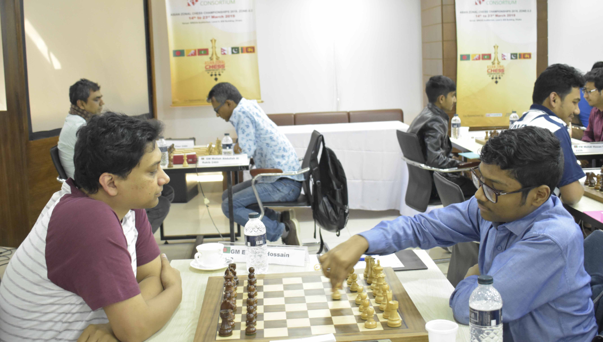 Asian Zonal Chess: GM Rakib, Razib share top slot in open section