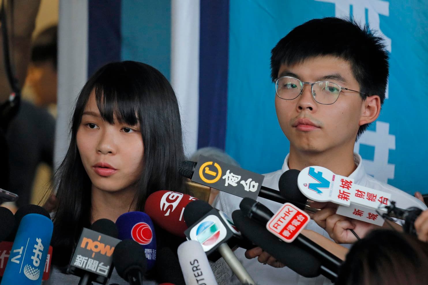 Hong Kong activists freed on bail, protest march banned