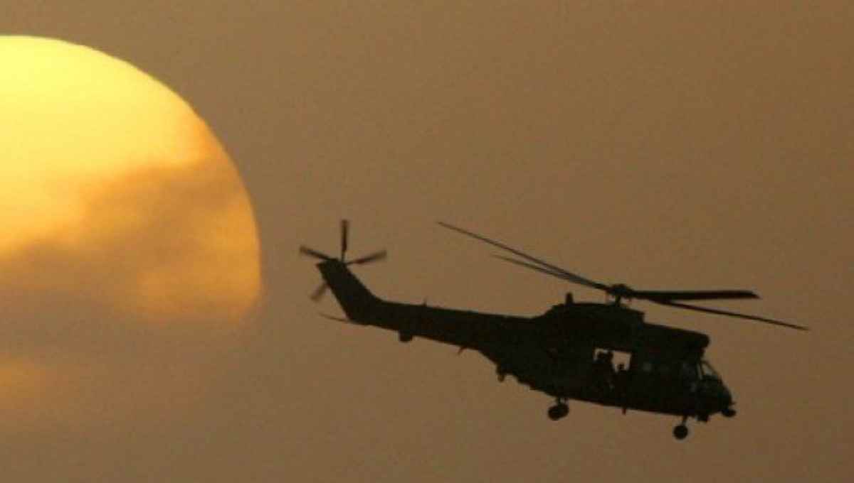 Military chopper catches fire in Afghanistan, killing 4