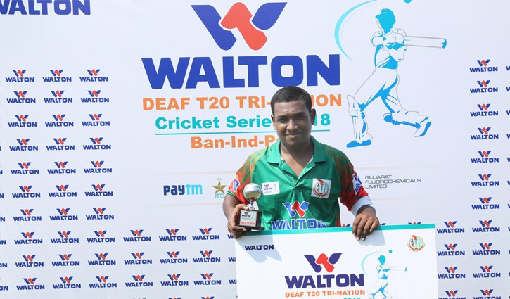 Tri-Nation Deaf Cricket: Bangladesh-India match ends in tie
