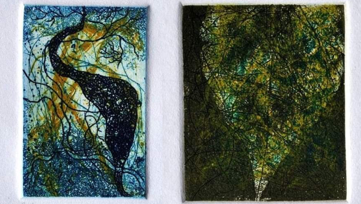 Bobby’s first solo art show begins at Shilpangan