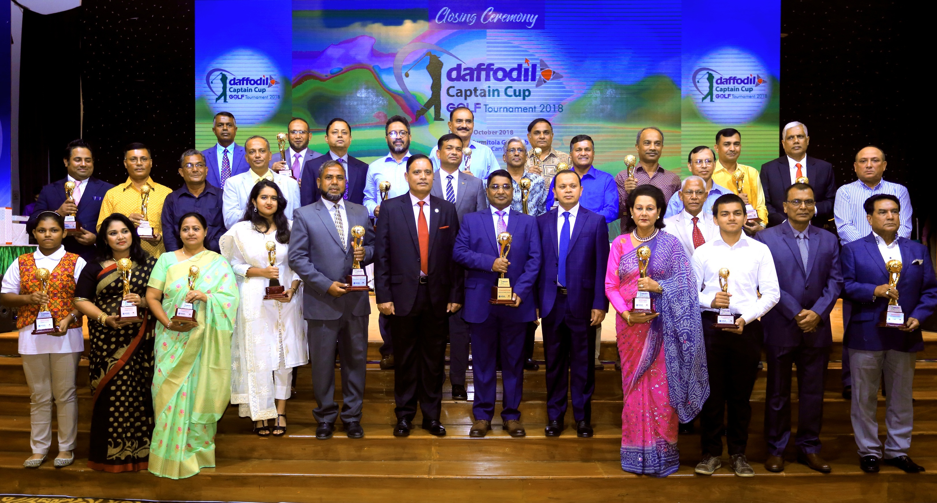 Daffodil Cup Golf: Lt Gen M Shafiqur Rahman emerges winner 