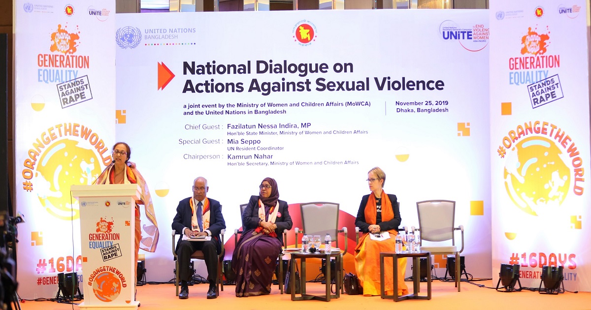 16-day activism against rape begins