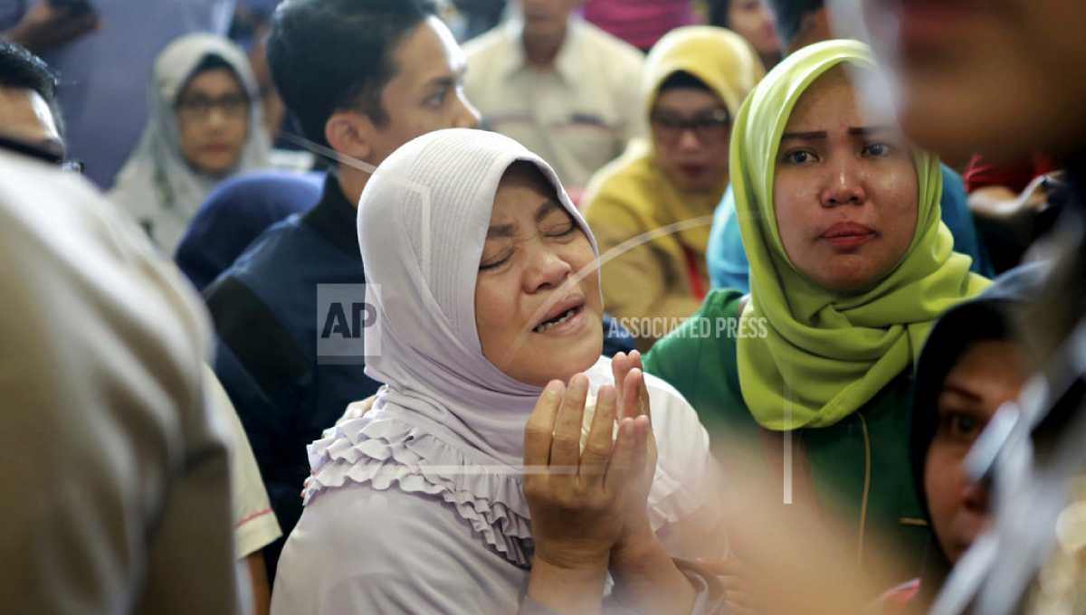 Indonesia Lion Air flight with 189 on board crashes into sea