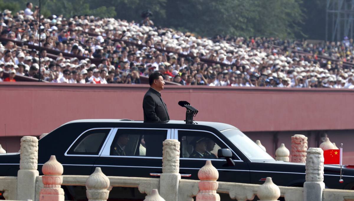 China's 70-year parade shows economic and military might