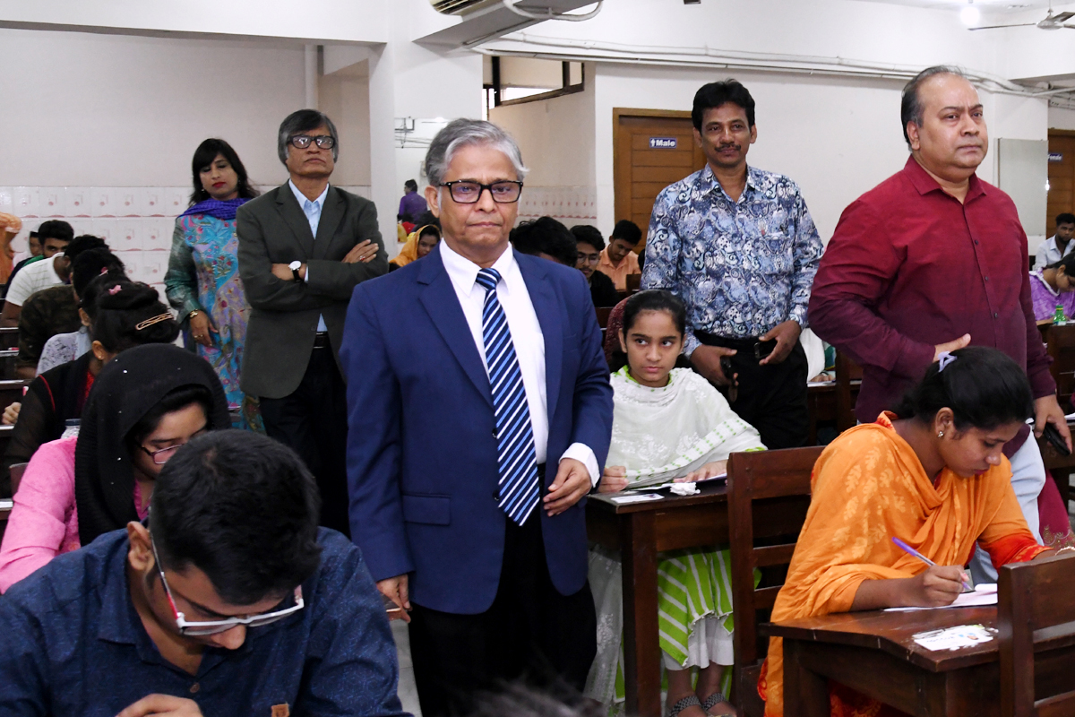 DU Ga unit admission test held