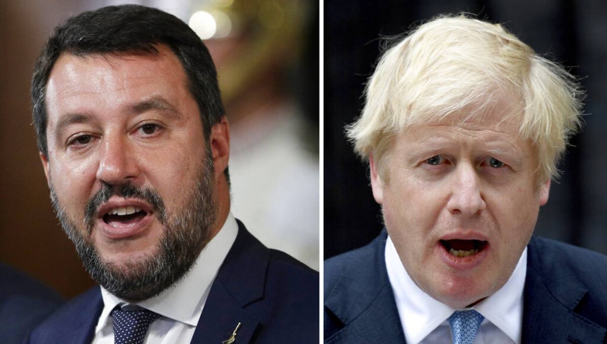 Johnson and Salvini: 2 soaring stars lose big political bets