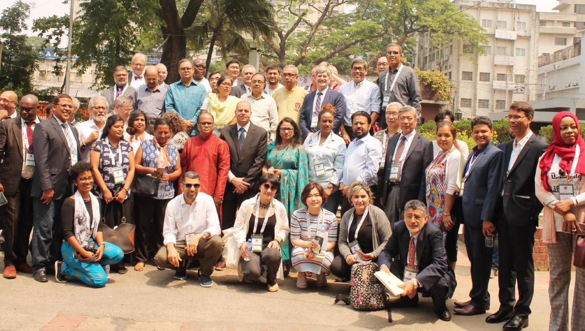 Views-exchange with foreign journos held at Jatiya Press Club