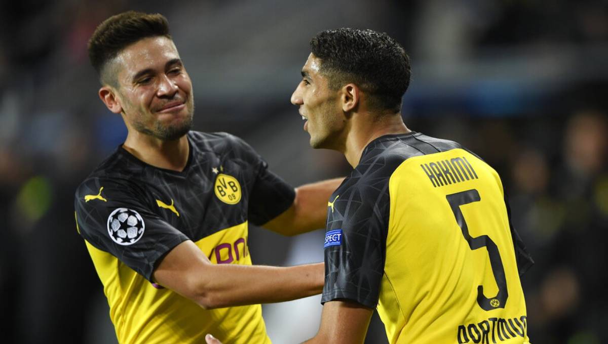 Dortmund tops Slavia Prague 2-0 in Champions League