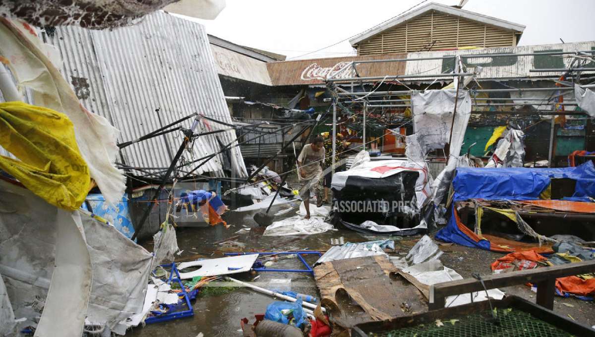 Philippines checking typhoon's damage, casualties amid rains