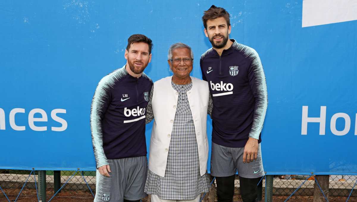 Prof Yunus for social transformation harnessing power of sports