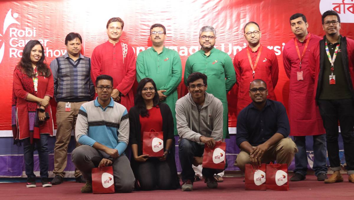 ‘Robi Career Roadshow’ held at JU