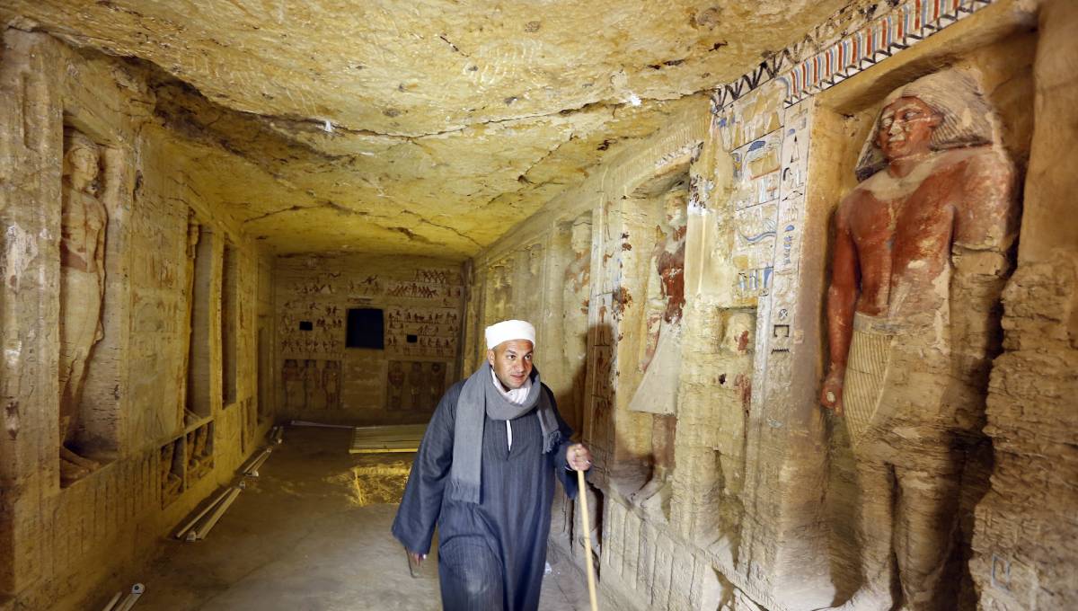 4,400-year-old tomb discovered in Egypt