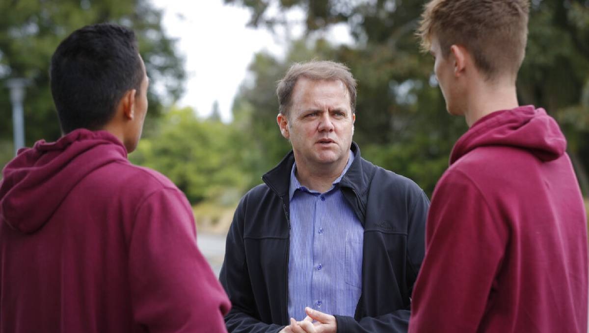 Students look to love at New Zealand school hit by tragedy