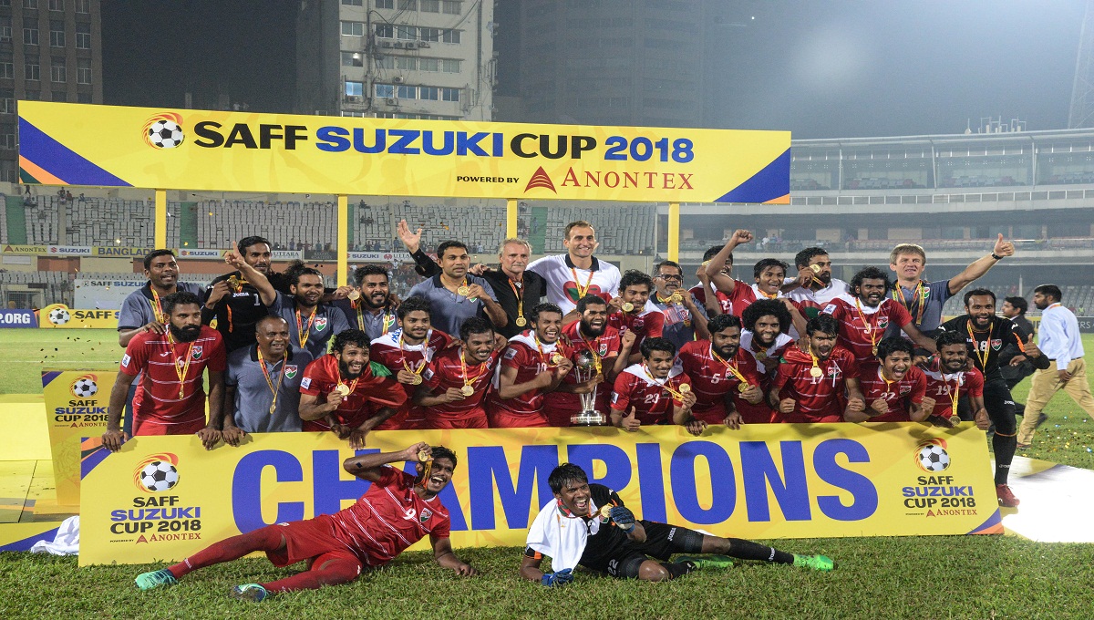 SAFF Final: Maldives deliver sucker-punch to dethrone India