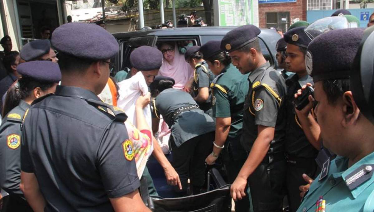 Ailing Khaleda shifted to BSMMU