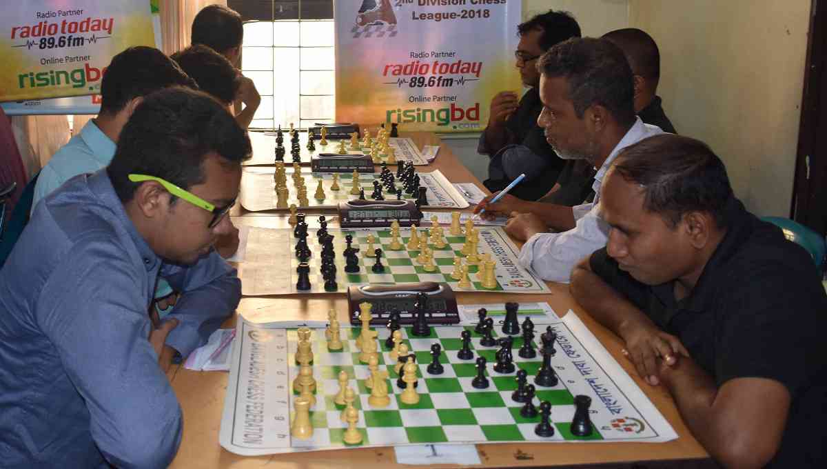2nd Div Chess: Dhaka Knights, Shahin Chess share leads 