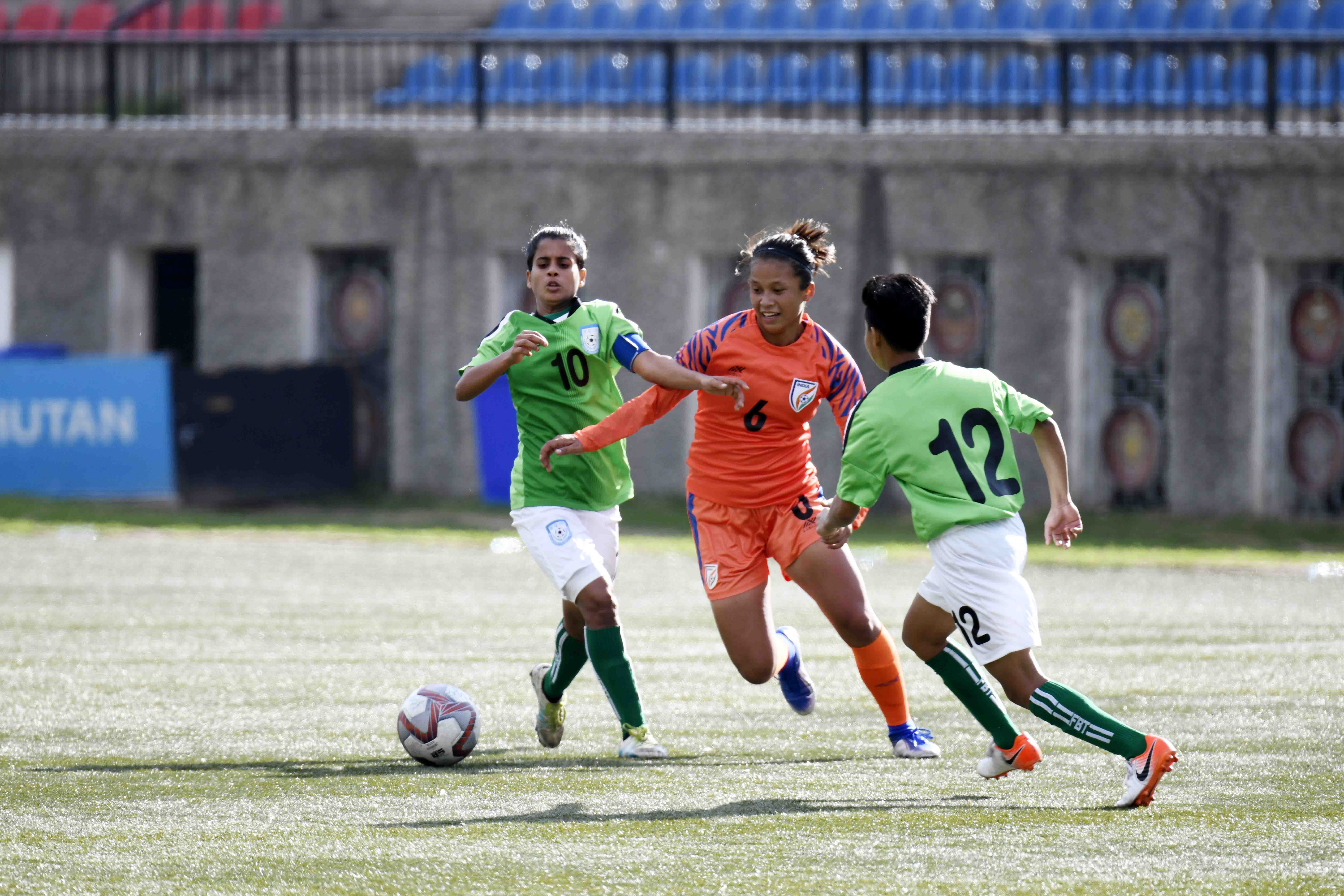 SAFF U-15 Women’s: Bangladesh play out 1-1 draw against India 