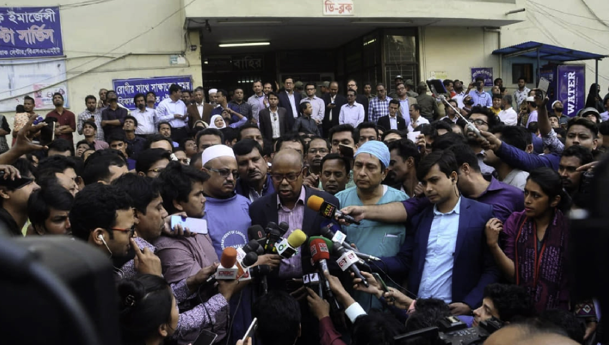 Decision to take Quader to Singapore on Monday: BSMMU VC