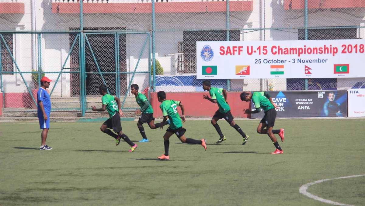 SAFF U-15: Bangladesh play India in semifinal Thursday